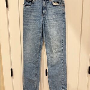 ZARA Wide Leg Medium rise Baggy Jean